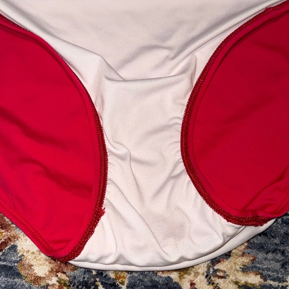 LIME RICKI Swimwear Women’s High-Waisted Swim Bottoms 2XL STYLE LR-637 RED - Picture 10 of 11